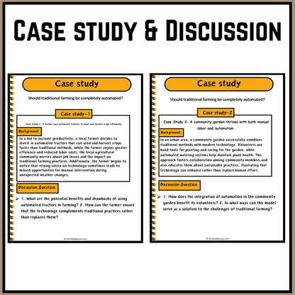 Should traditional farming be completely automated? | Debate Case Study Worksheet