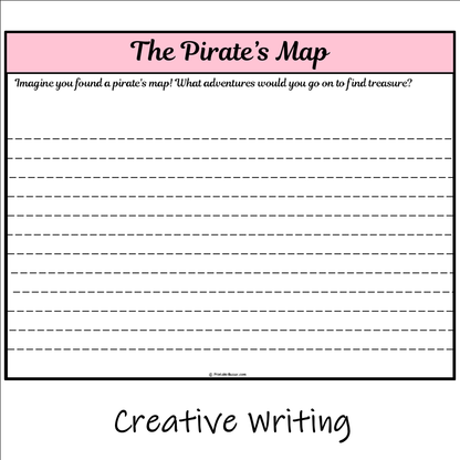 The Pirate’s Map | Main Idea and Supporting Details Reading Passage and Questions