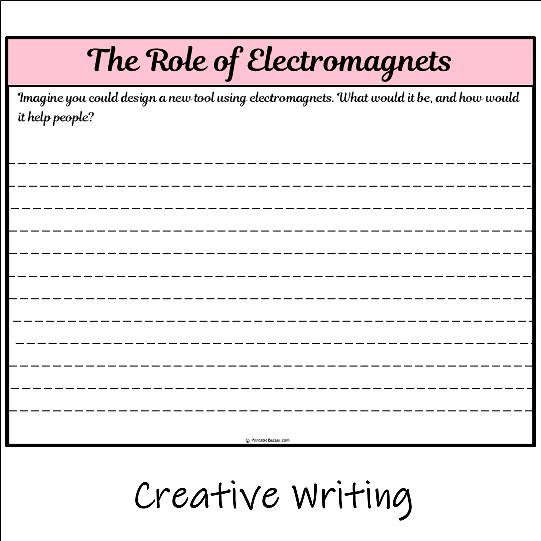 The Role of Electromagnets | Main Idea and Supporting Details Reading Passage and Questions