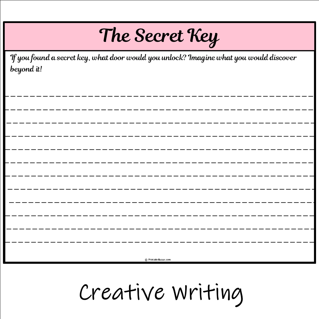 The Secret Key | Main Idea and Supporting Details Reading Passage and Questions