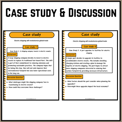 Electric shipping will revolutionize global trade | Debate Case Study Worksheet