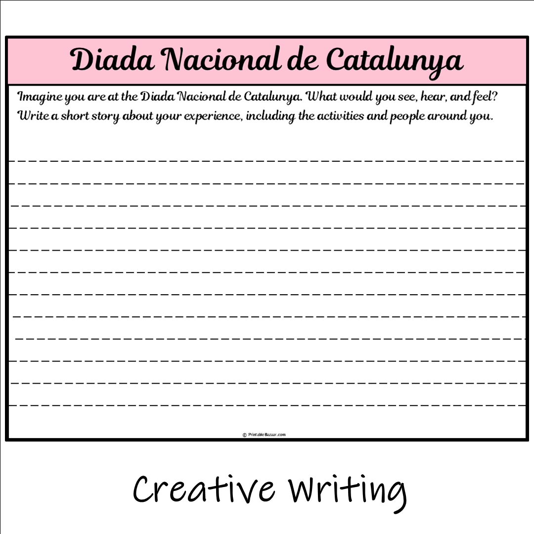 Diada Nacional de Catalunya | Main Idea and Supporting Details Reading Passage and Questions