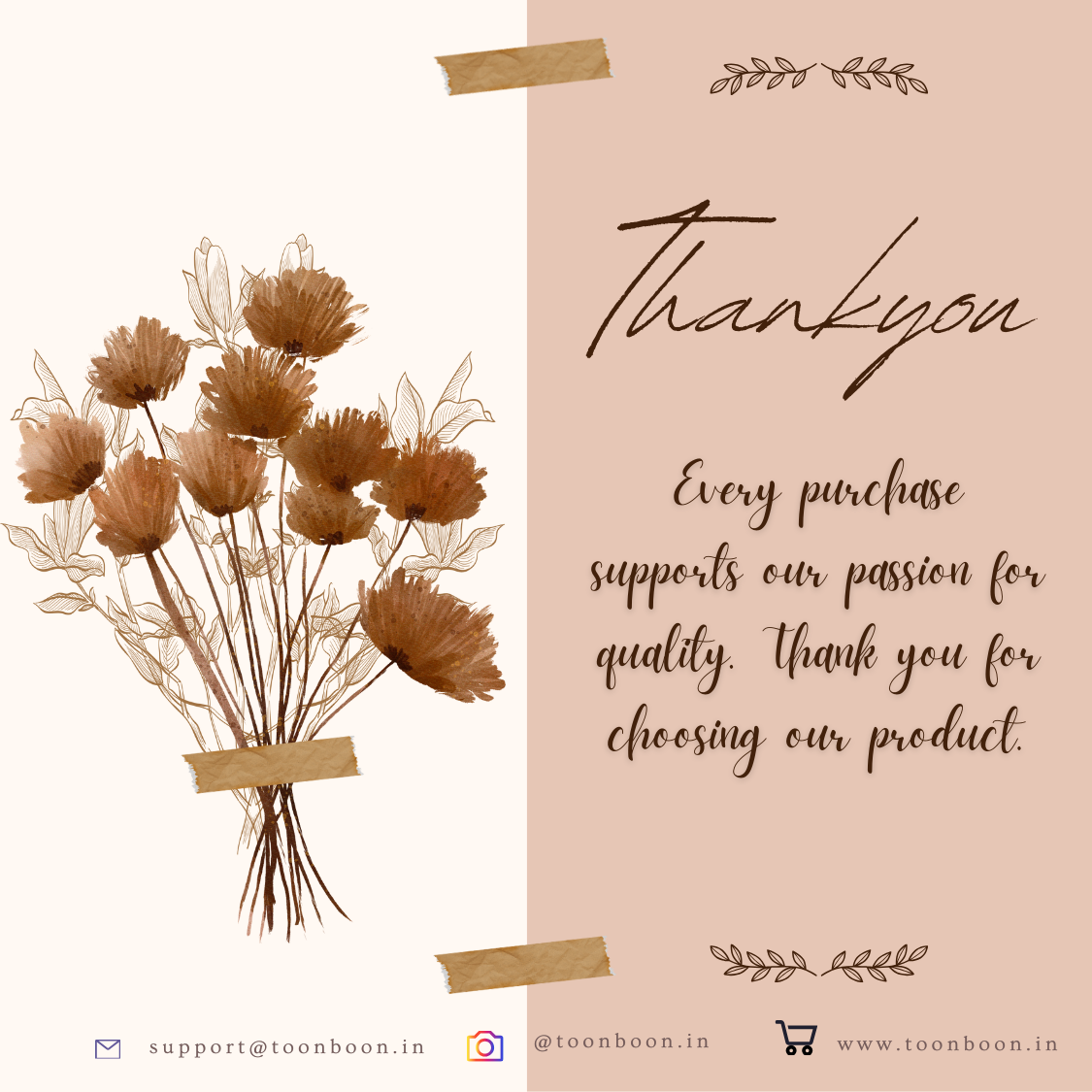 17 Minimal Thank You Card Designs | Easy-to-Edit PPTX File