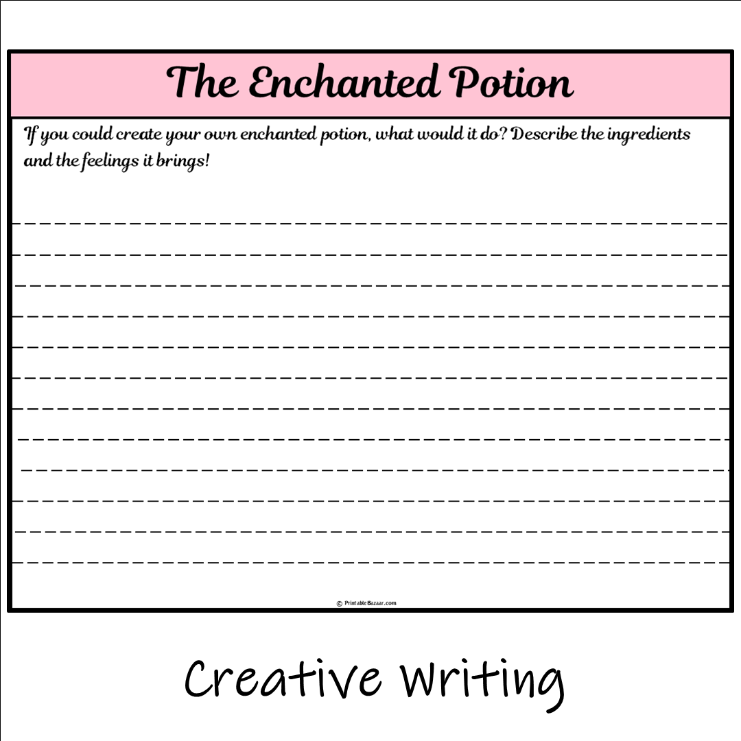 The Enchanted Potion | Main Idea and Supporting Details Reading Passage and Questions