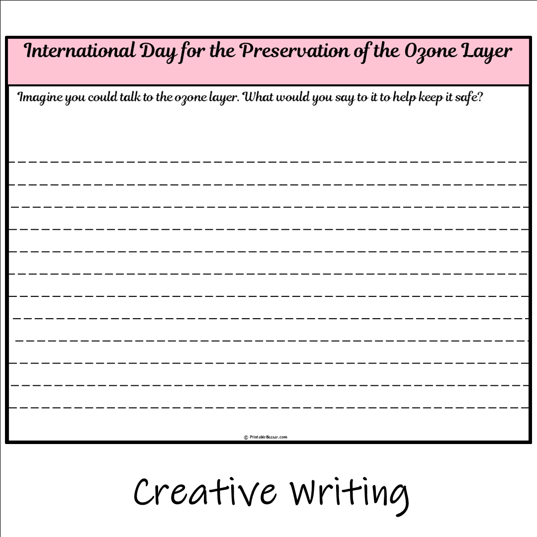 International Day for the Preservation of the Ozone Layer | Main Idea and Supporting Details Reading Passage and Questions