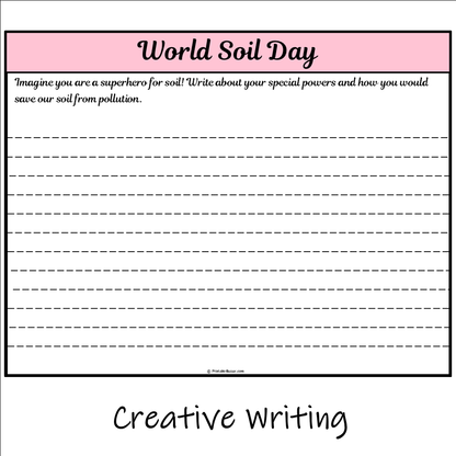 World Soil Day | Main Idea and Supporting Details Reading Passage and Questions