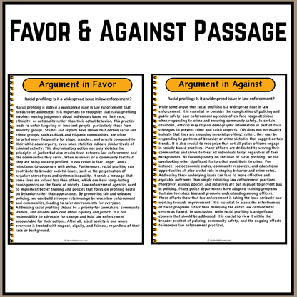 Racial profiling: Is it a widespread issue in law enforcement? | Debate Case Study Worksheet