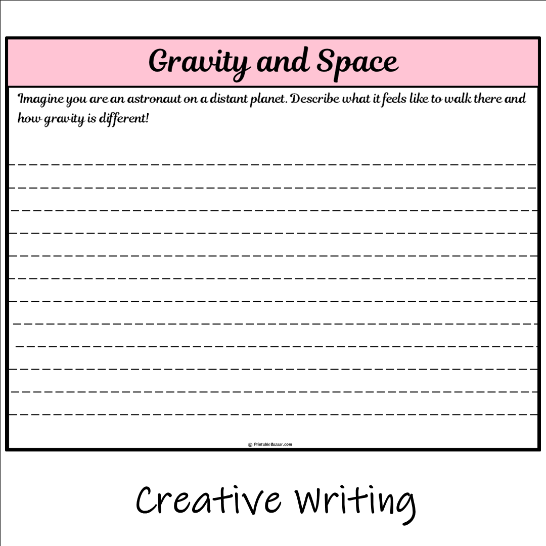 Gravity and Space | Main Idea and Supporting Details Reading Passage and Questions