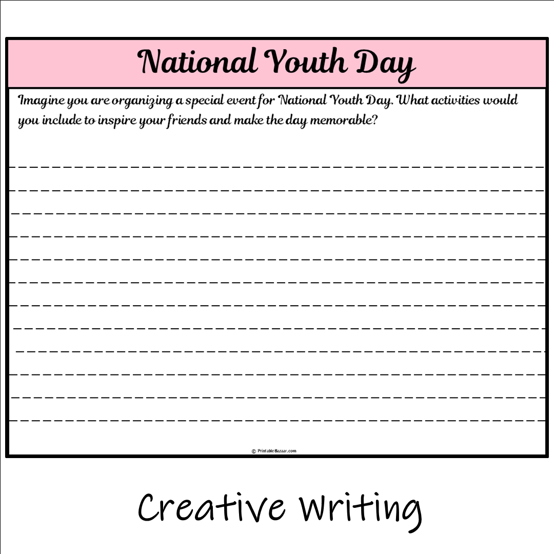 National Youth Day | Main Idea and Supporting Details Reading Passage and Questions