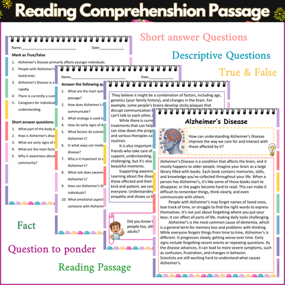Alzheimer’s Disease | Reading Comprehension Passage and Questions