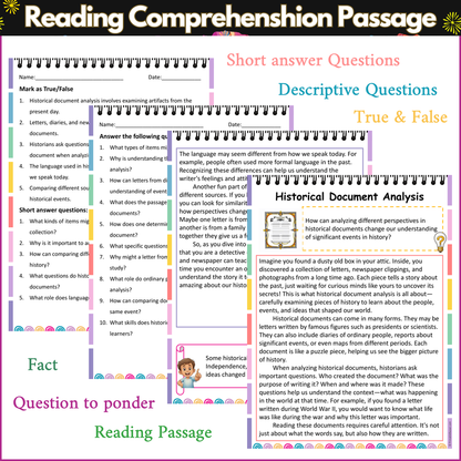 Historical Document Analysis | Reading Comprehension Passage and Questions