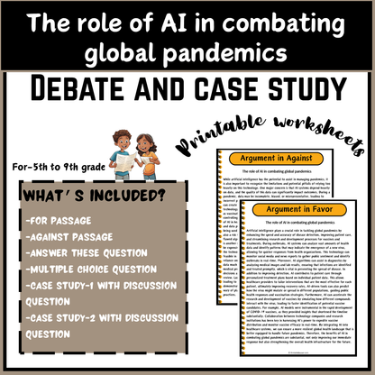 The role of AI in combating global pandemics | Debate Case Study Worksheet