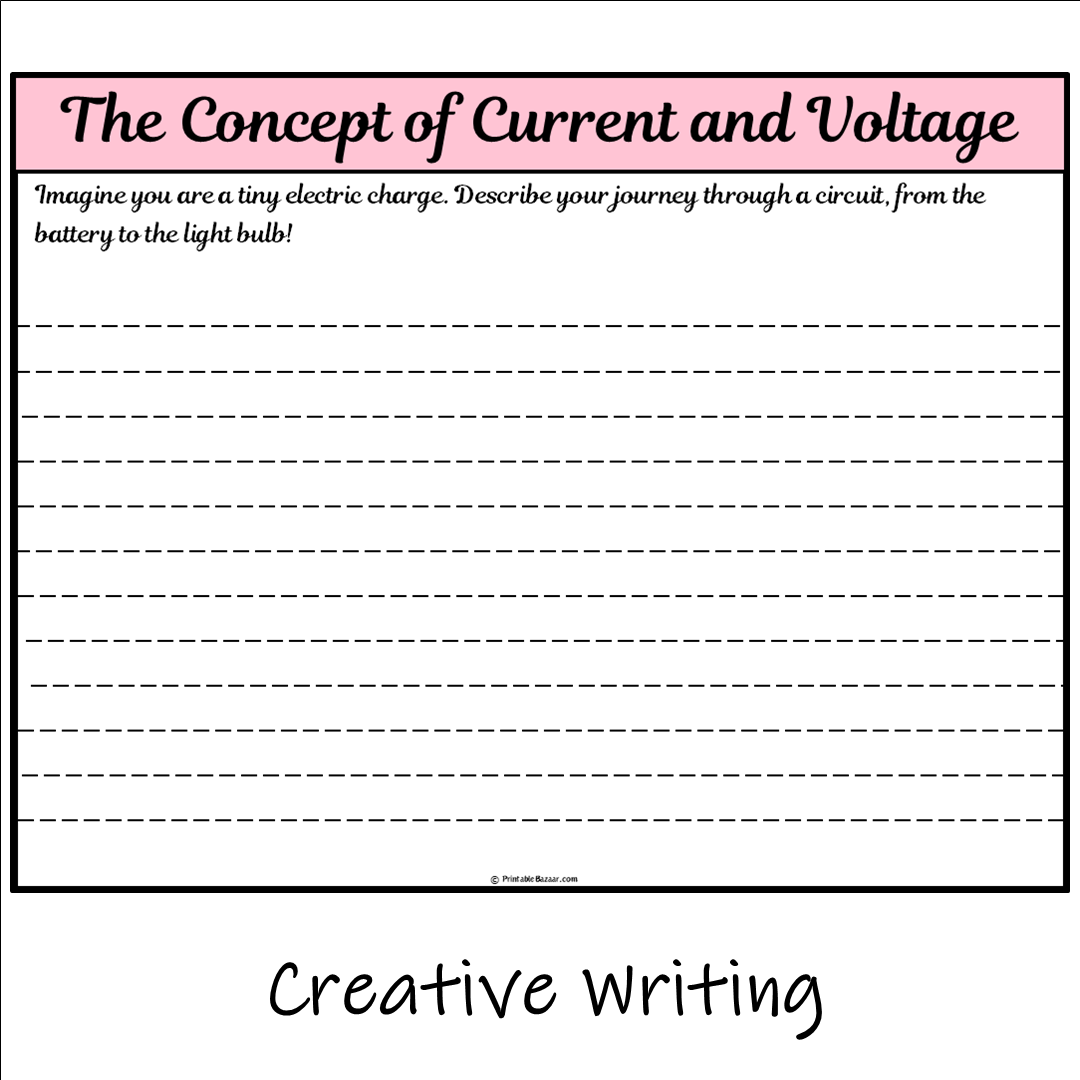 The Concept of Current and Voltage | Main Idea and Supporting Details Reading Passage and Questions