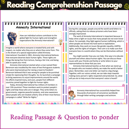 Amnesty International | Reading Comprehension Passage and Questions