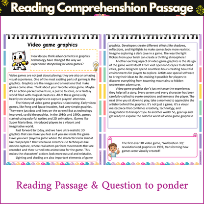 Video game graphics | Reading Comprehension Passage and Questions