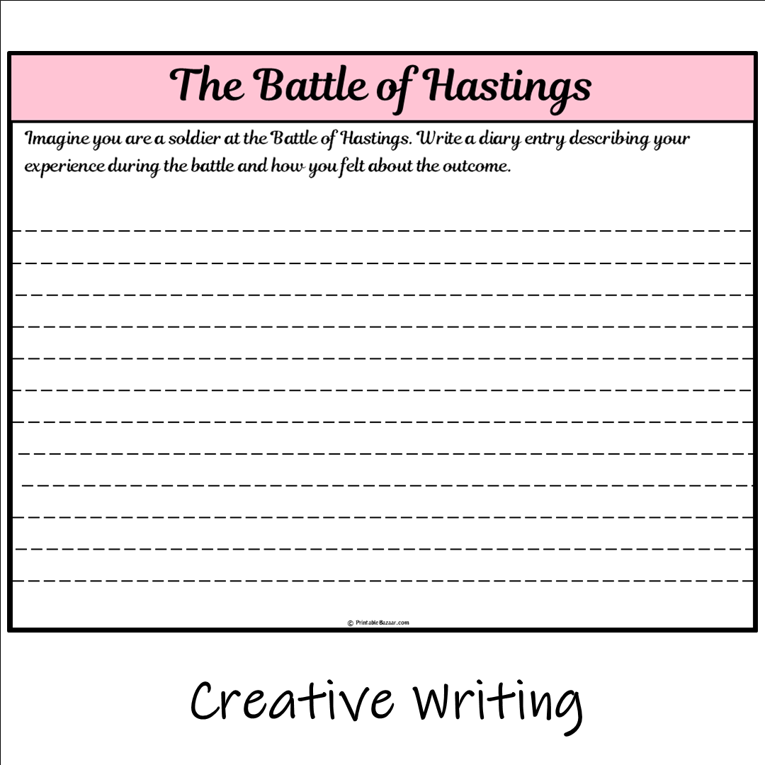 The Battle of Hastings | Main Idea and Supporting Details Reading Passage and Questions