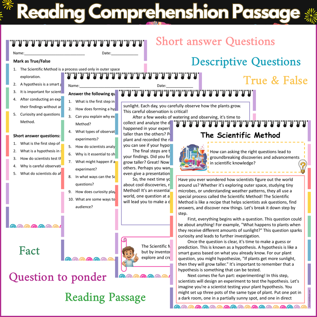 The Scientific Method | Reading Comprehension Passage and Questions