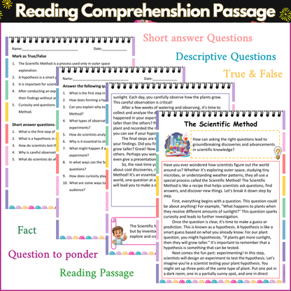 The Scientific Method | Reading Comprehension Passage and Questions