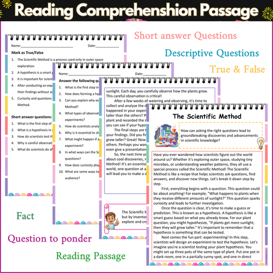 The Scientific Method | Reading Comprehension Passage and Questions