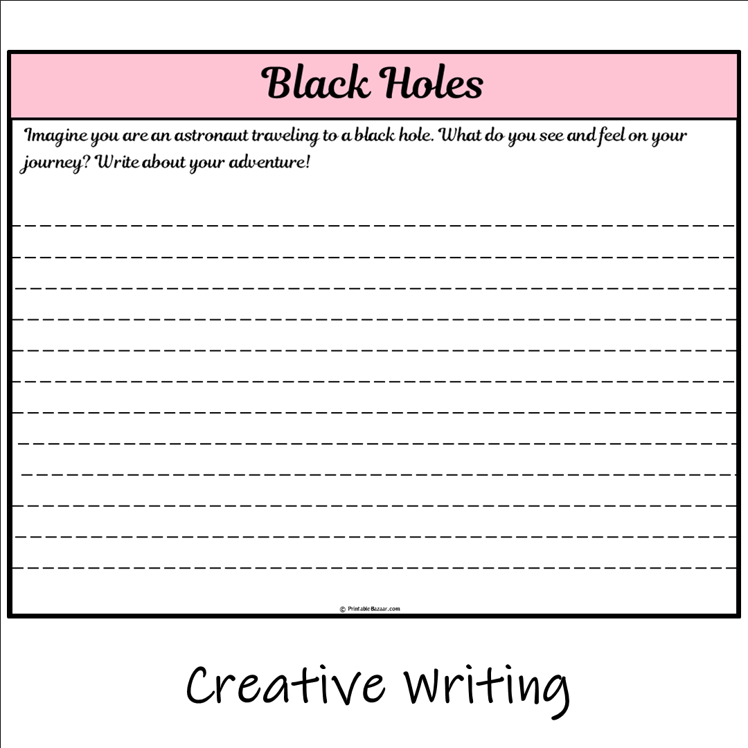 Black Holes | Main Idea and Supporting Details Reading Passage and Questions