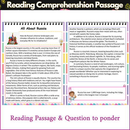 All About Russia | Reading Comprehension Passage and Questions