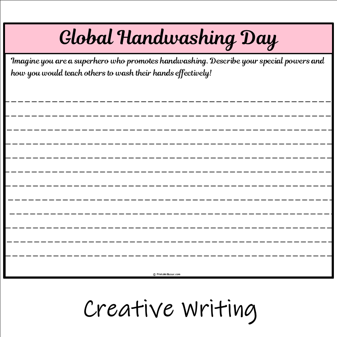 Global Handwashing Day | Main Idea and Supporting Details Reading Passage and Questions