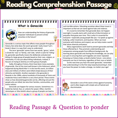 What is Genocide | Reading Comprehension Passage and Questions