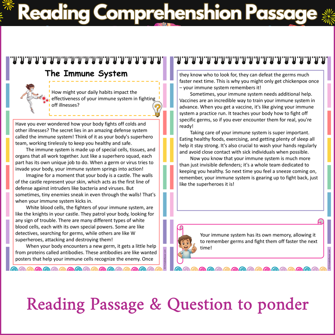 The Immune System | Reading Comprehension Passage and Questions