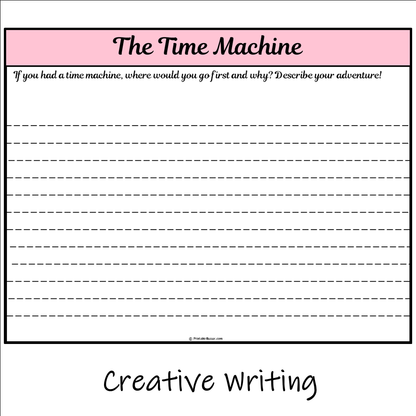 The Time Machine | Main Idea and Supporting Details Reading Passage and Questions