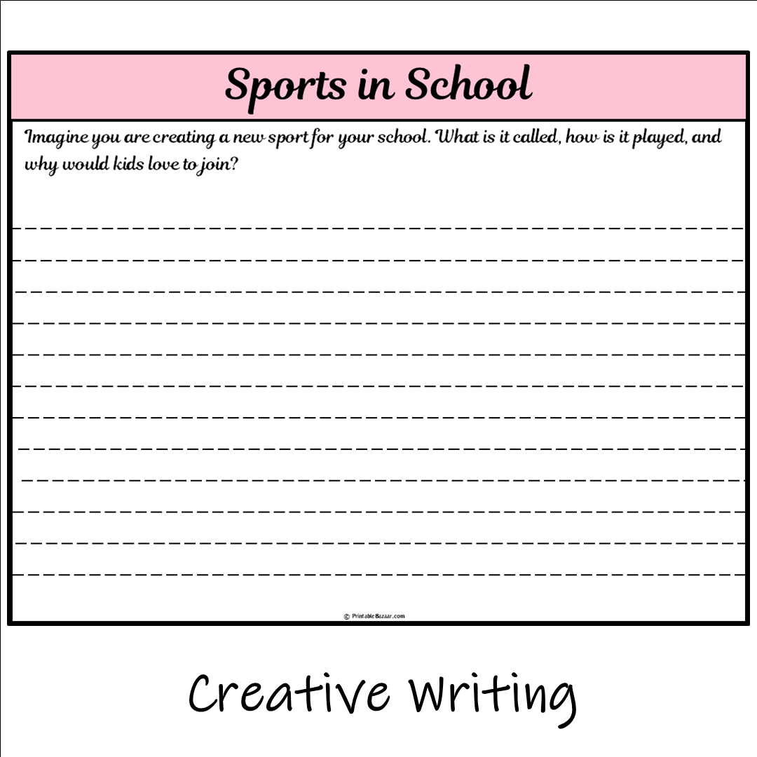 Sports in School | Main Idea and Supporting Details Reading Passage and Questions