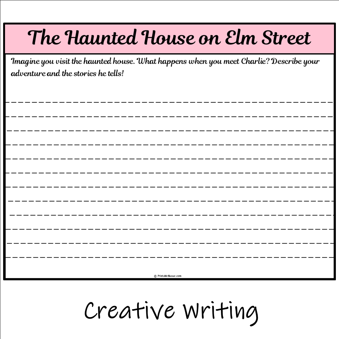 The Haunted House on Elm Street | Main Idea and Supporting Details Reading Passage and Questions