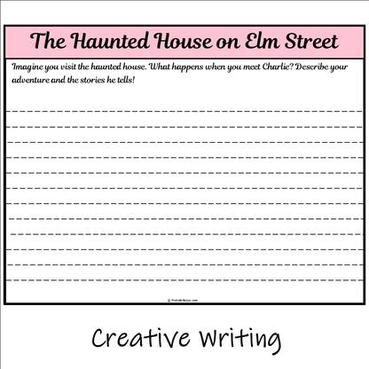 The Haunted House on Elm Street | Main Idea and Supporting Details Reading Passage and Questions