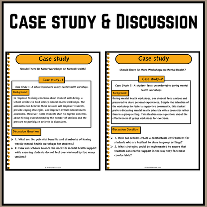 Should There Be More Workshops on Mental Health? | Debate Case Study Worksheet