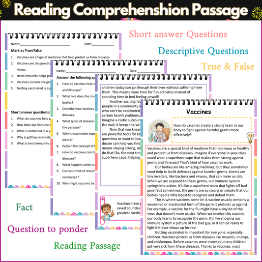 Vaccines | Reading Comprehension Passage and Questions