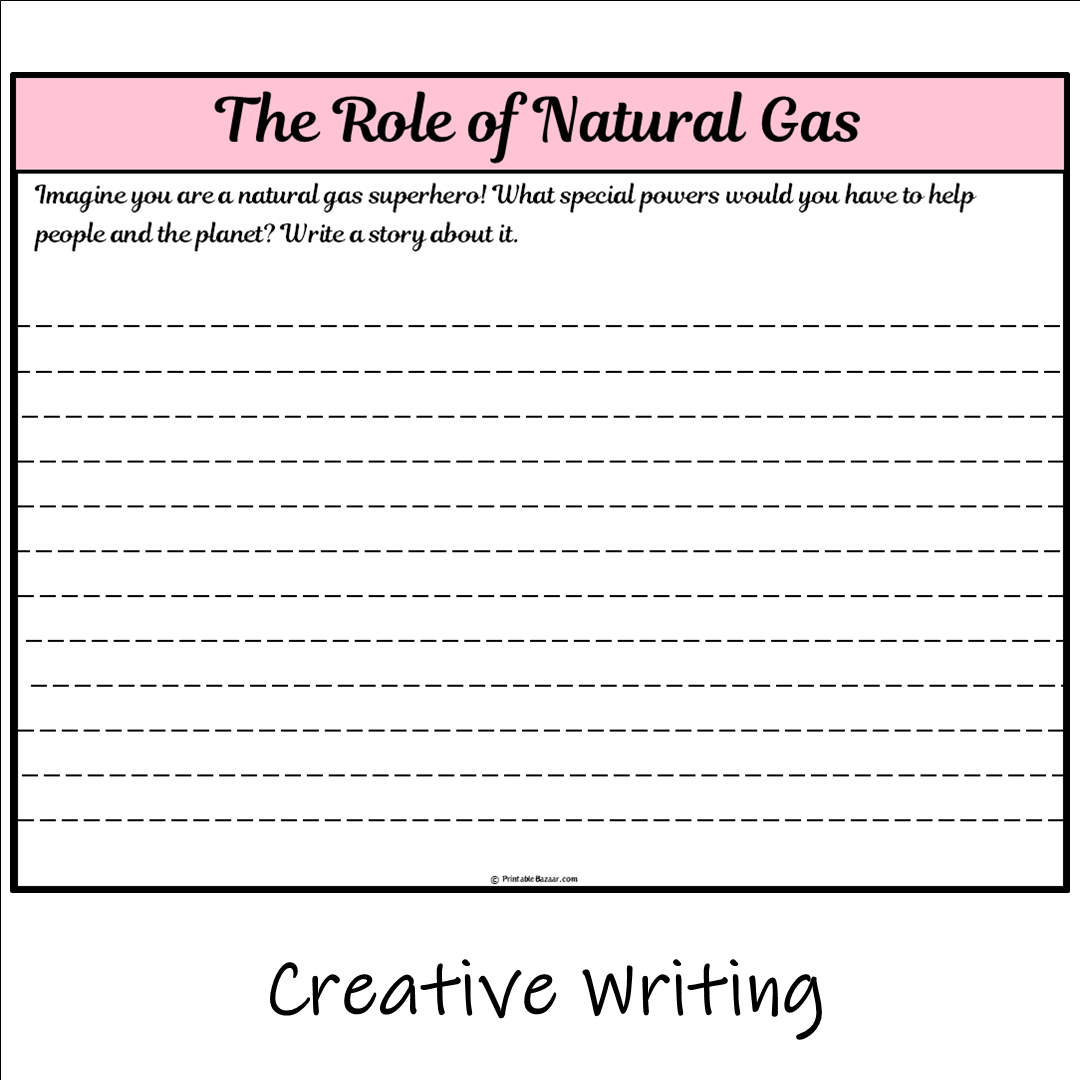 The Role of Natural Gas | Main Idea and Supporting Details Reading Passage and Questions