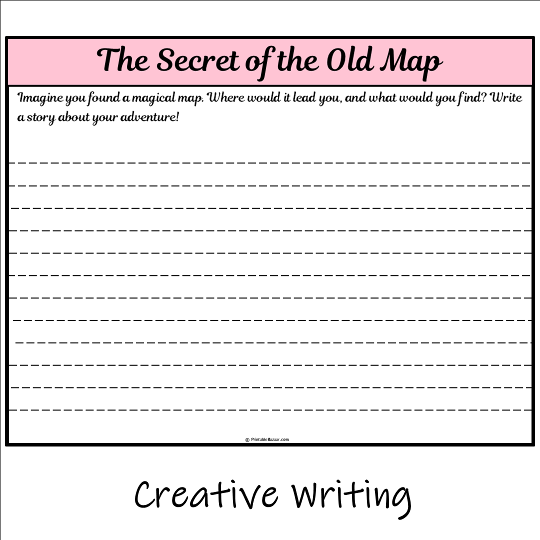 The Secret of the Old Map | Main Idea and Supporting Details Reading Passage and Questions