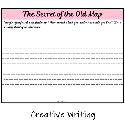 The Secret of the Old Map | Main Idea and Supporting Details Reading Passage and Questions