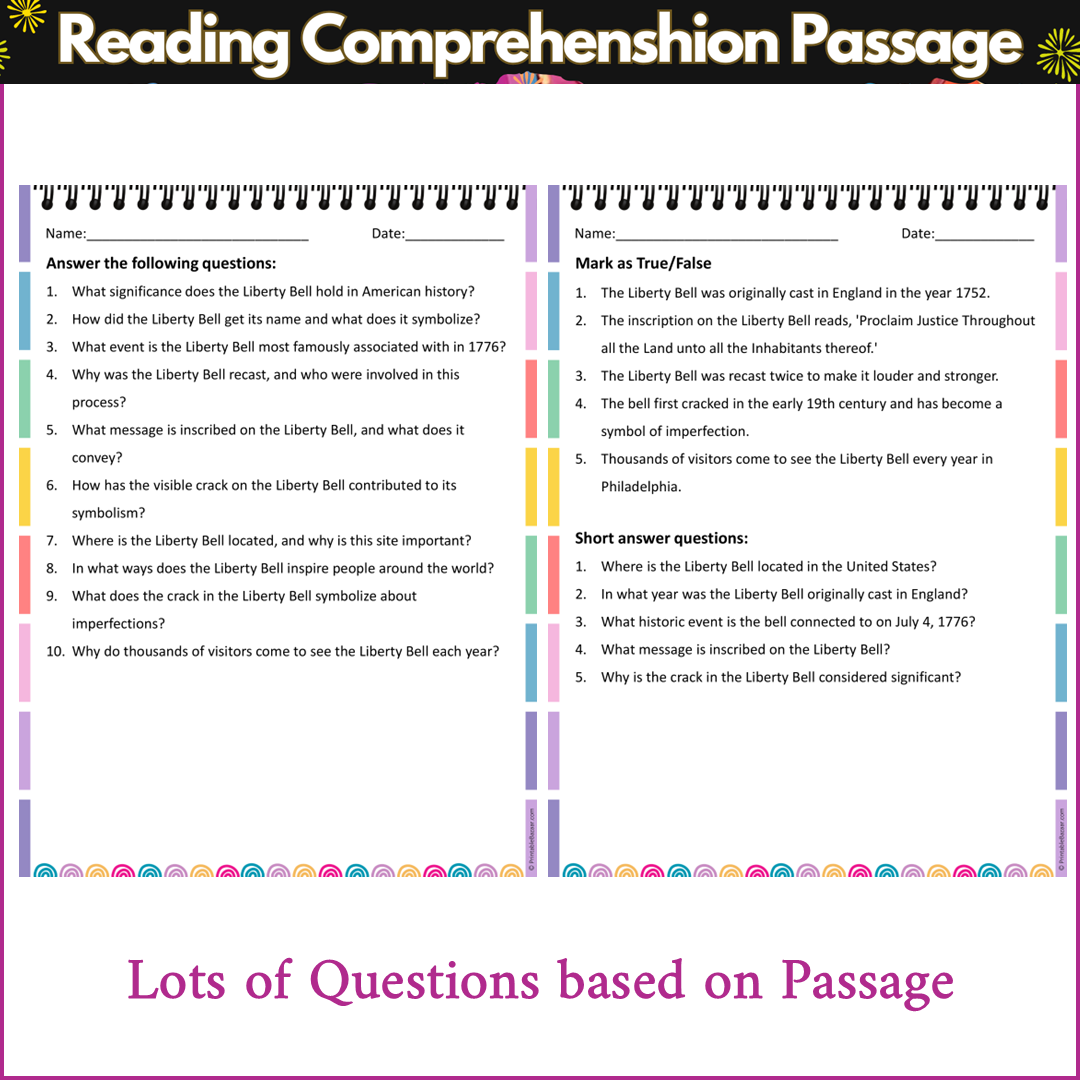 The Liberty Bell | Reading Comprehension Passage and Questions