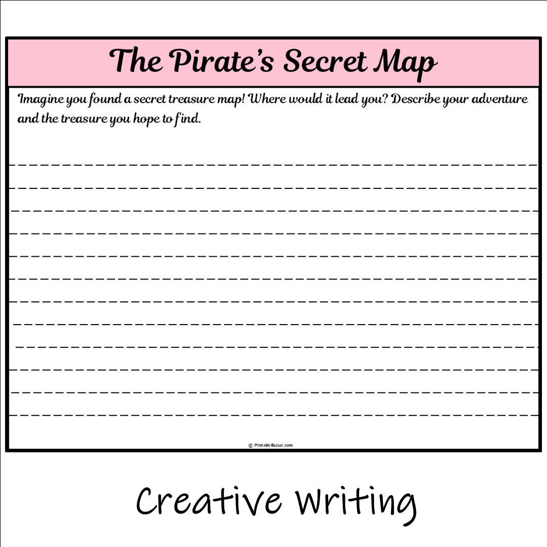 The Pirate’s Secret Map | Main Idea and Supporting Details Reading Passage and Questions