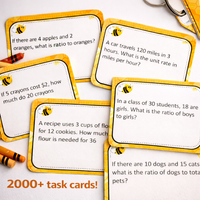 Math Mastery: The Complete Task Card Center (2000+) - Image 3