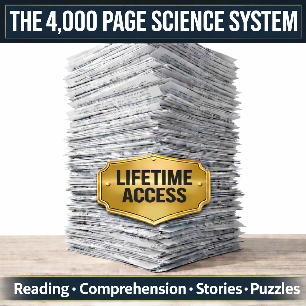 The Ultimate Science Literacy Vault (4,000+ Pages)