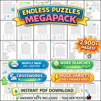 Endless Puzzles: The 2900+ Pages Early Finisher Megapack - Image 2