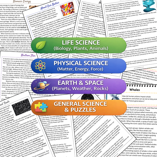 The Ultimate Science Literacy Vault (4,000+ Pages)