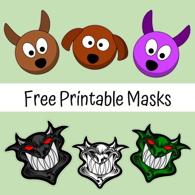 Free Craft Face Mask Printable