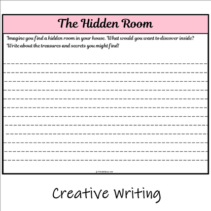 The Hidden Room | Main Idea and Supporting Details Reading Passage and Questions