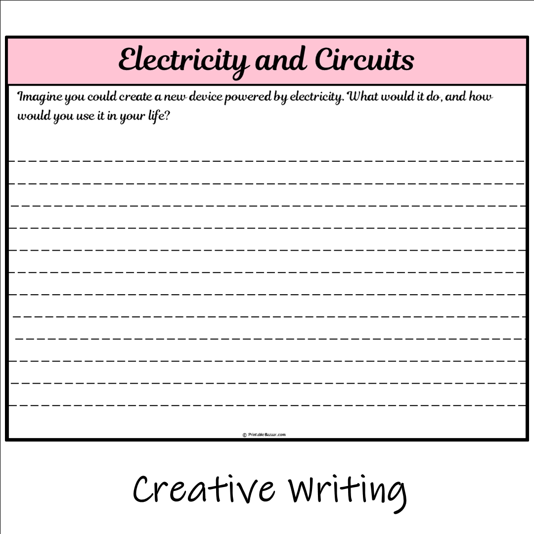 Electricity and Circuits | Main Idea and Supporting Details Reading Passage and Questions