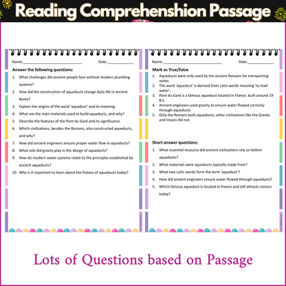 Aqueducts | Reading Comprehension Passage and Questions