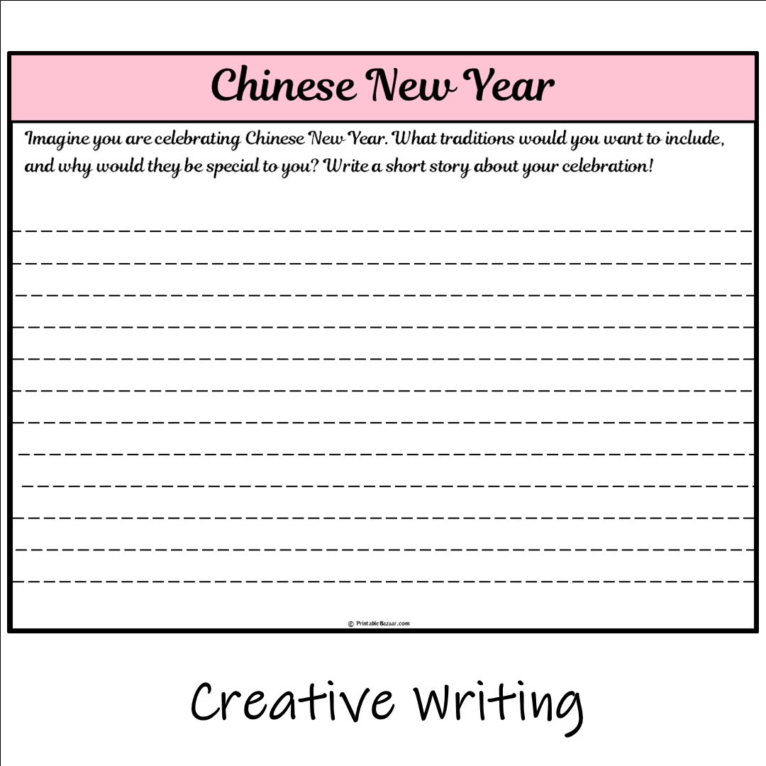 Chinese New Year | Main Idea and Supporting Details Reading Passage and Questions