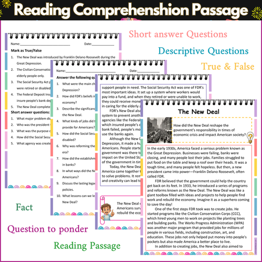 The New Deal | Reading Comprehension Passage and Questions