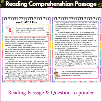 World AIDS Day | Reading Comprehension Passage and Questions